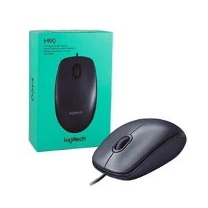 Mouse Logitech Alambrico Usb, Modelo M90, Optico