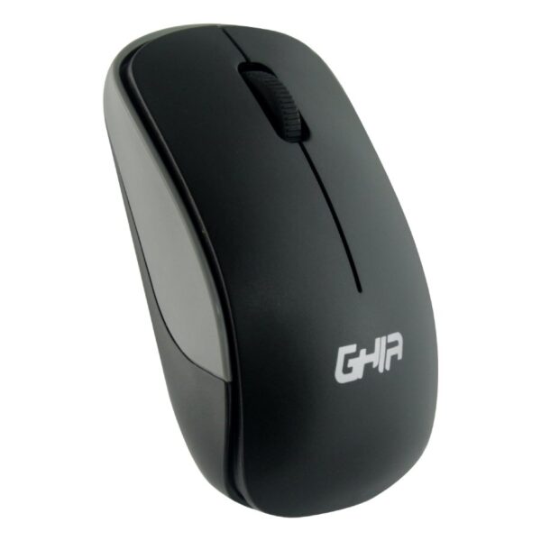 Mouse Inalámbrico Ghia GM400, Color Negro - Imagen 2