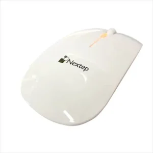 Mouse Inalámbrico Recargable Blanco Nextep NE-412B