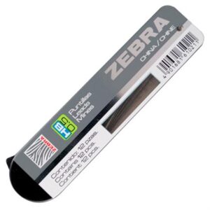 0900 Puntillas Zebra HB 0.5mm Caja C/12 Tubos C/12 Puntillas C/U