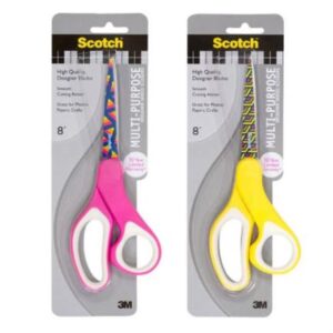 70007073656     Tijera 3M Scotch 8" 1428-POB Multipropósitos con Diseños