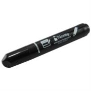 NE-074 Marcador Permanente Nextep Punta Gruesa Cincel 4mm Negro c/12 Pzas