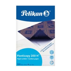12000109   Papel Carbon Pelikan Azul Oficio C/100 Hojas