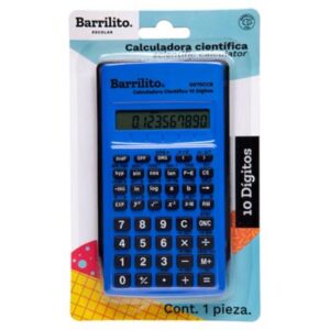 8070CCB  Calculadora Científica Barrilito 10 Digitos 1 Pza