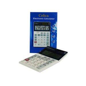 CA-018   CALCULADORA CELICA SEMI ESCRITORIO 12 DIGITOS SOL/BAT
