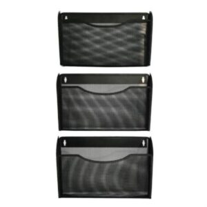 NE-164P3    Revistero Nextep de Pared Malla Metalica C/3