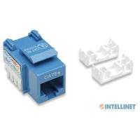 JACK , INTELLINET, 210546, CAT 5E DE IMPACTO KEYSTONE AZUL