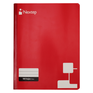 NE-008R Cuaderno Nextep Profesional Raya 100 Hojas Cosido