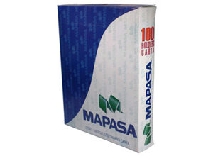 PC0001 Folders Mapasa Carta Color Crema C/100