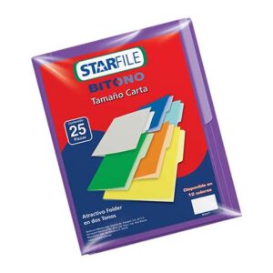 PH0082 FOLDER MAPASA T.CARTA MORADO C/25